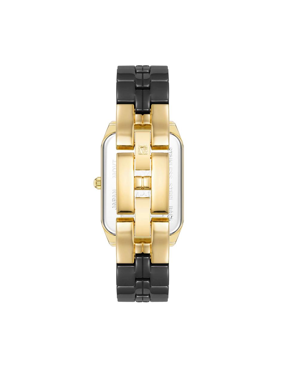 Céramique Anne Klein Octagonal Diamond Dial Watch   | QNI-0737991